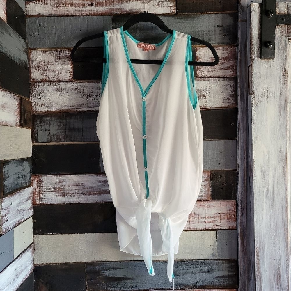 EVERYDAY Sheer Tank Top  - Picture 2 of 7